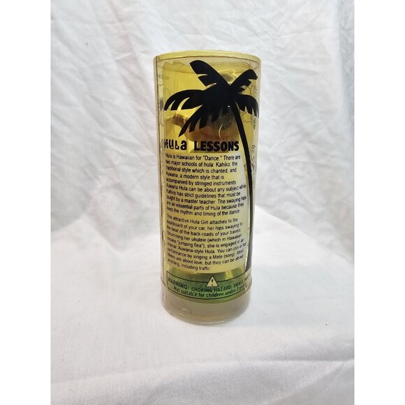 Sealed Wiggling Hula Girl Retro Tiki Novelty Ukulele Dancer 1998 Accoutrements - Picture 4 of 8